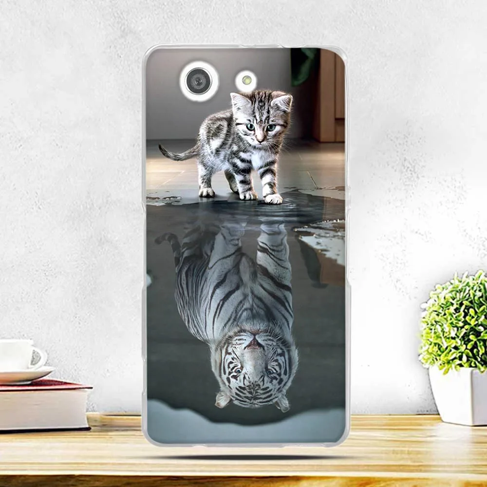 Мягкий чехол из ТПУ для Sony Xperia Z3 Compact Mini D5803 D5833 E5 F331 C3 D2533 XA F3111 M5 Dual E5603 M4 Aqua E2303|m4
