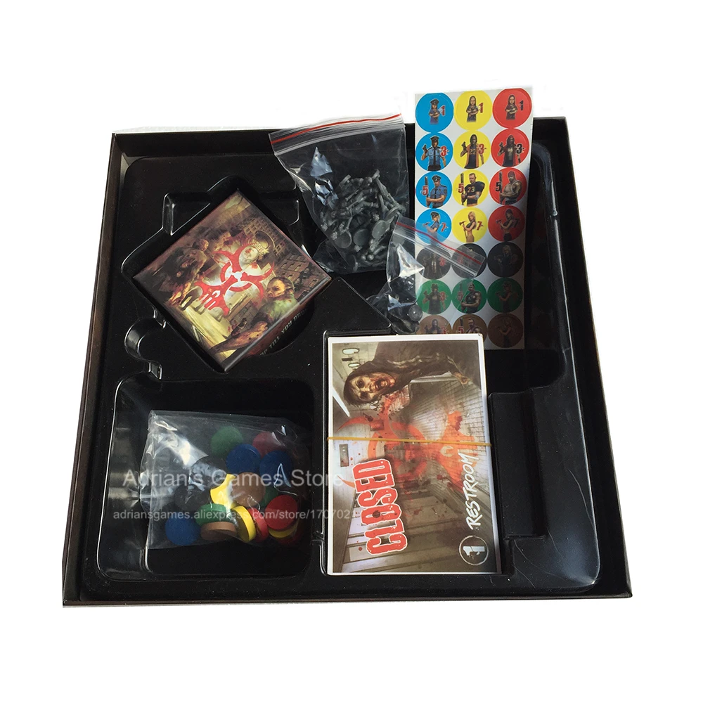 Mall of Horror зомби рынок настольные игры 3 6 игроков ужасов настольная игра Zombies Board