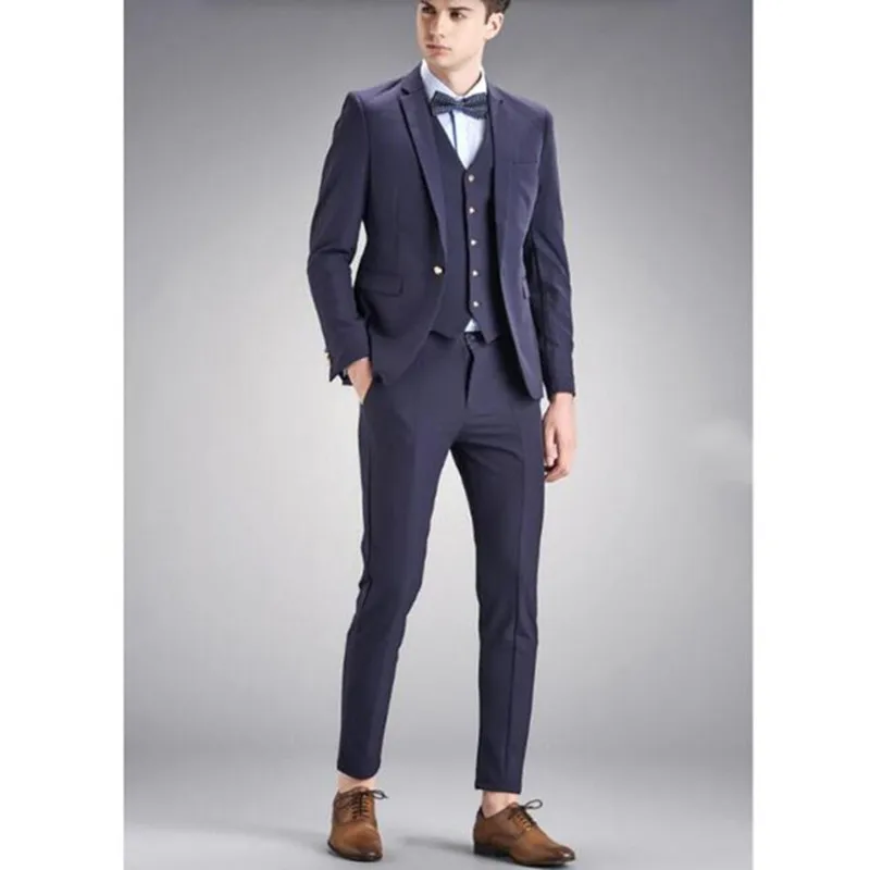 Us 5738 38 Offterbaik Manusia Perapi Pria Setelan Acara Formal Groom Gaun Pesta Desain Klasik Sesuai Jaket Celana Rompi Busur Dasi In