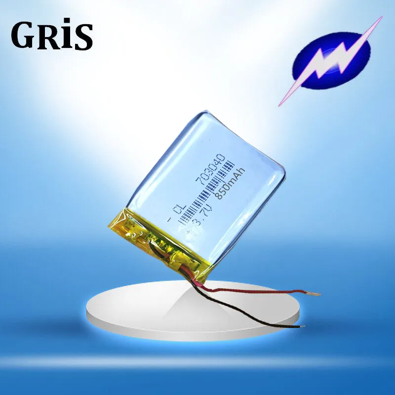 3.7V polymer lithium battery 073040703040 850MAH GPS navigator MP3 recording pen | Электроника