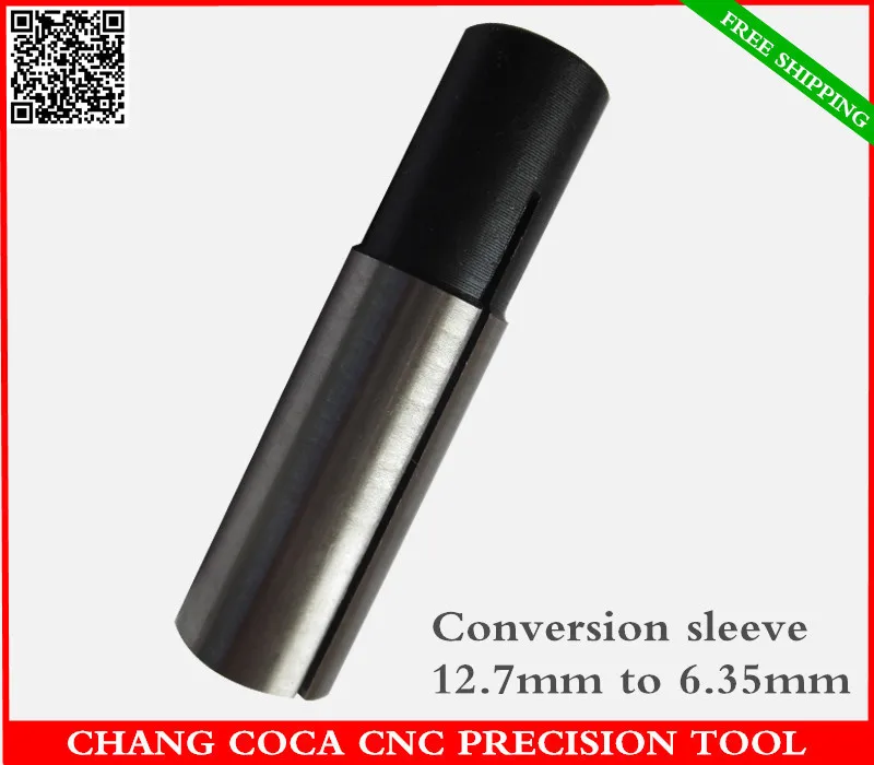 12.7mm to 6.35mm,Freeshipping CNC solid carbide End Mill conversion