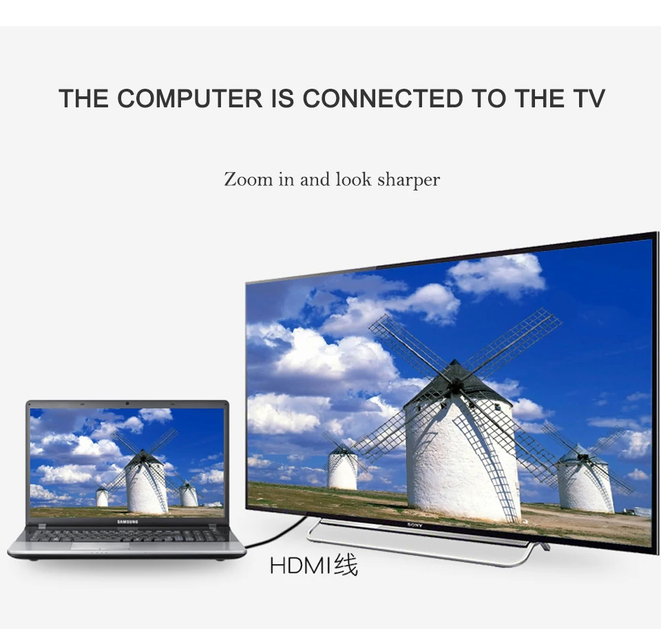 HDMI Cable HDMI to HDMI 2.0 Cable Male to Male 4K 1080 3D 60FPS Cable for HD TV LCD Laptop PS3 PS4 Projector Computer Cable (7)