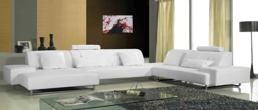 Free shipping modern design living room sofa set, made with top ... Smart sofa sets