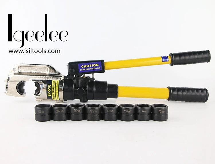 

iGeelee 16-400MM2 Hydraulic Crimping Tool Hydraulic Compression Tool EP-510 for AL/ Cu conductor with 130KN, good quality