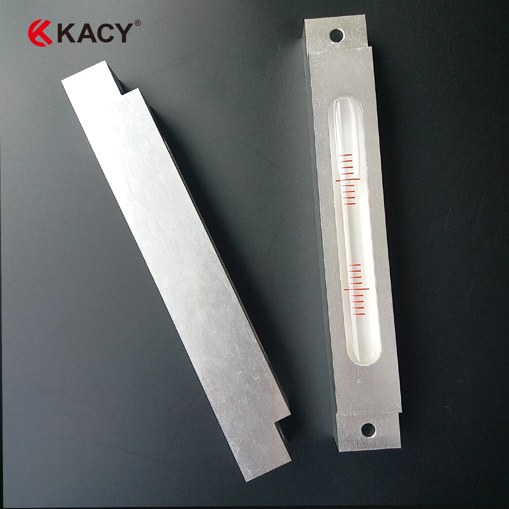 KACY Бесплатная доставка 4 &quot/2 мм 1 шт. 142x20x22мм металлический спиртовой уровень