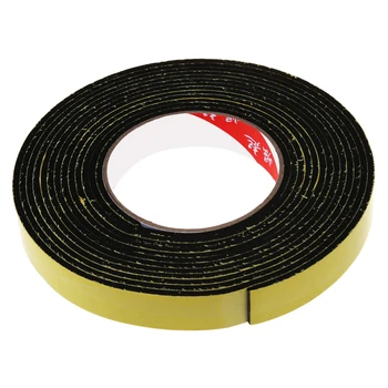 

5m Black Single Sided Self Adhesive Foam Tape Closed Cell 20mm Wide x 3mm Thick Drop Shipping
