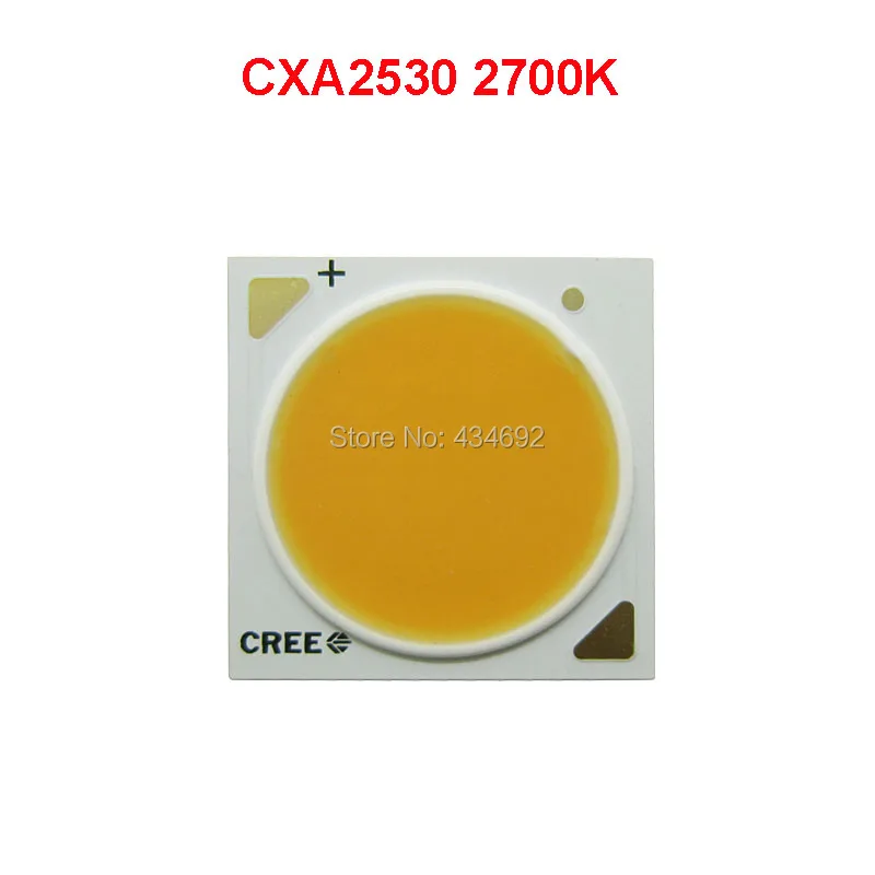 65 Вт Cree CXA2530 CXA 2530 COB Светодиодная лампа 5000K 4000K 3000K 2700K 75CRI 80CRI 90CRI 95CRI 36 42 в 1600MA