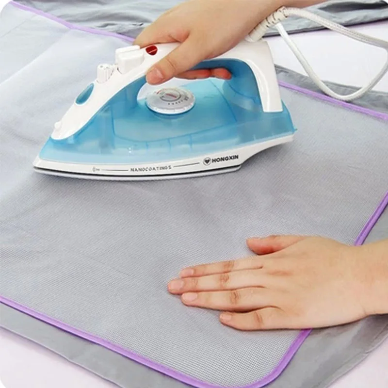 

SUEF 1pcs High Temperature Ironing Cloth Ironing Pad Household Protective Insulation Against Pressing Pad Boards Mesh Cloth @1