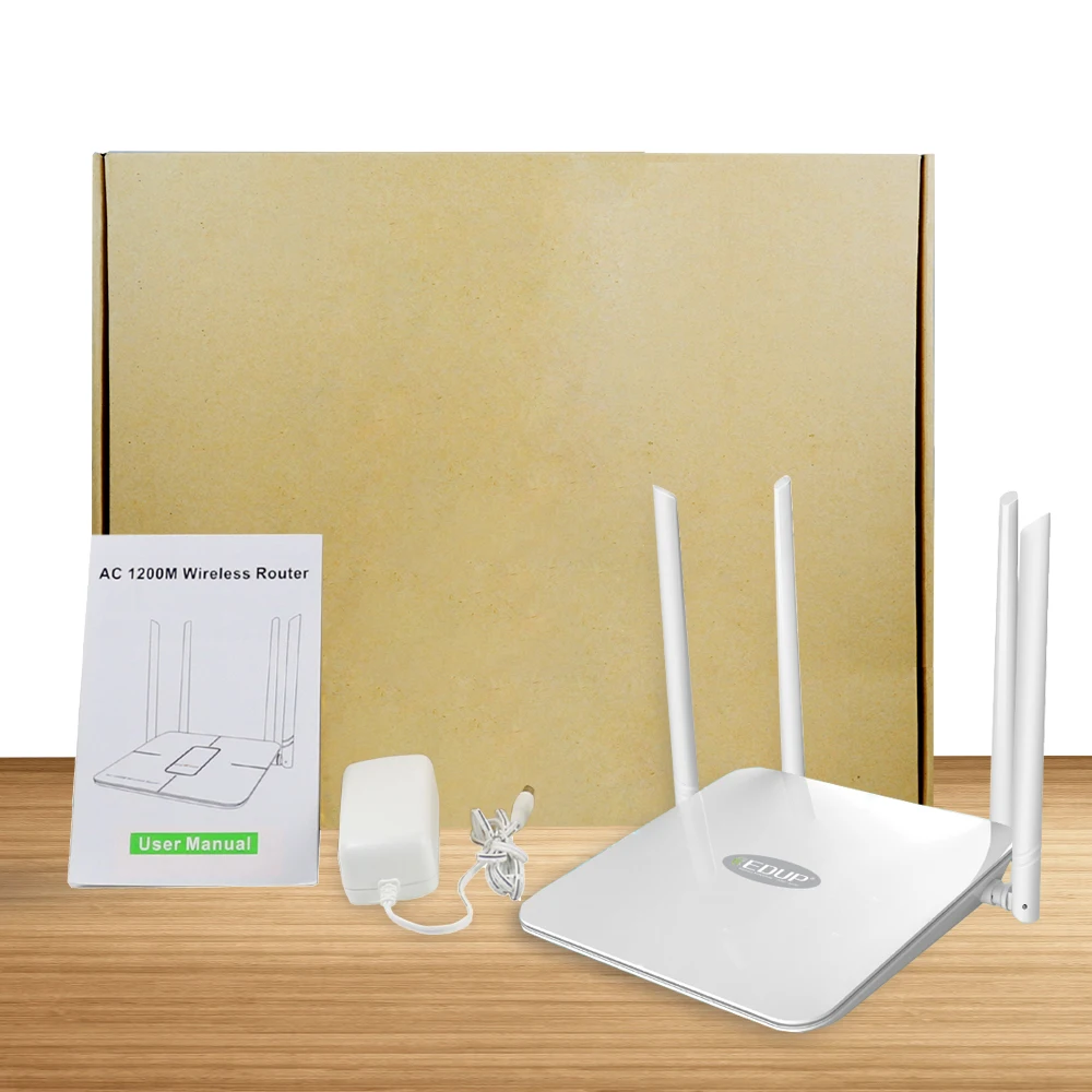 EDUP Высокая мощность 1200 Мбит/с Wi Fi повторитель 5 ГГц английская версия