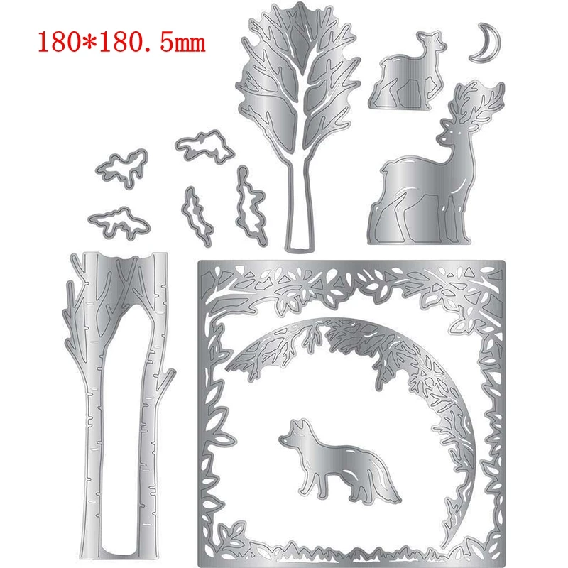 Xmas Santa Claus Village Metal Cutting Dies Stencils For DIY Scrapbooking Decoration Embossing Supplier Handcraft Die Cut - Цвет: H3752