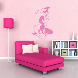 Harley Quinn Decal Wall Sticker Home Decor Art Vinyl Stencil