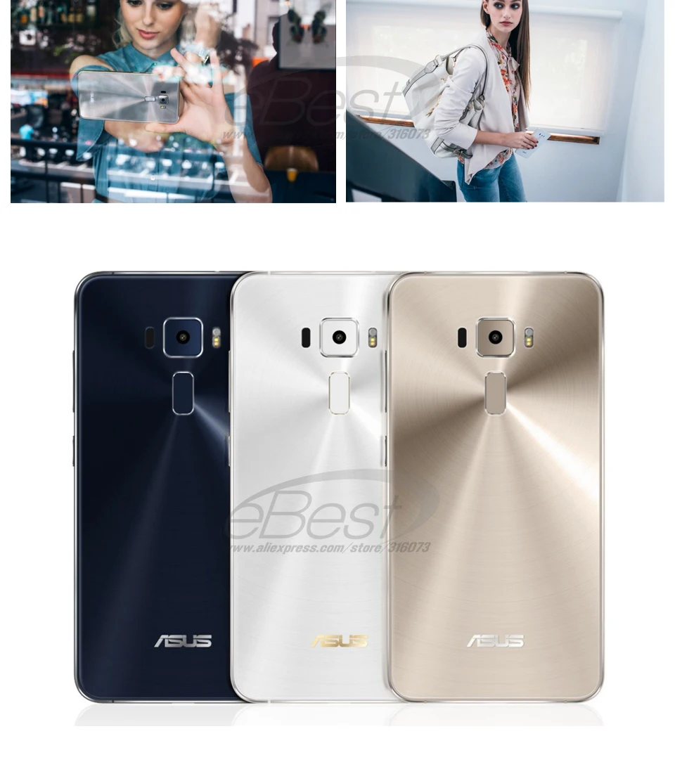 Мобильный телефон ASUS Zenfone 3 Ze552kl, 4G LTE, 5,5 дюймов, Восьмиядерный процессор Snapdragon 625, 4 Гб ОЗУ, 64 Гб ПЗУ, 16,0 Мп, сканер отпечатков пальцев