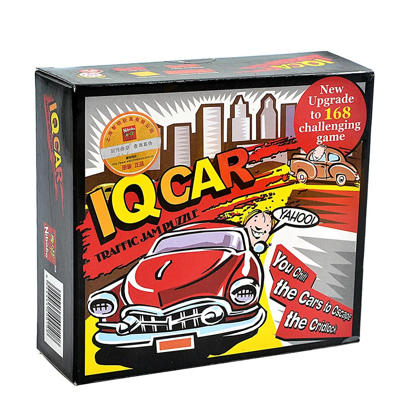 [Funny] детский автомобиль IQ Breakout парковка образовательная 3D головоломка 168 таможня