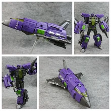 Transformação wb estilo mbd bruticus membros blastoff tf figura coleção menino robô brinquedos