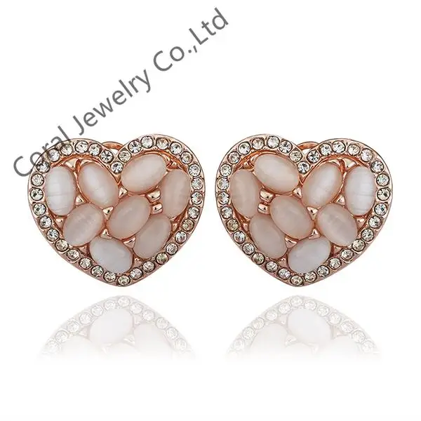 E896 Wholesale Nickle Free Antiallergic 18K Real Gold Plated Earrings For Women New Fashion Jewelry Shipping | Украшения и