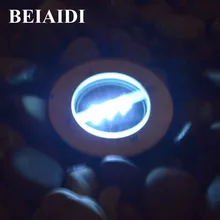 Beiaidi 3 шт. Водонепроницаемый Солнечный похоронен земной свет Открытый подземный этаж похоронен пейзаж забор Stairsway свет палубе