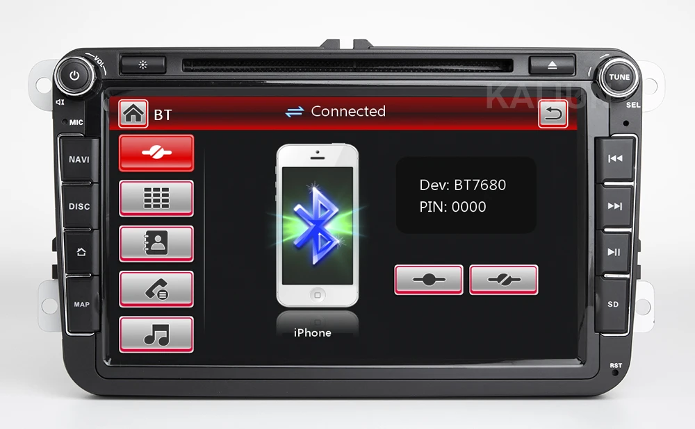 Best 8 inch Car DVD Player GPS Radio for VW Passat CC Scirocco Golf 5/6 Tiguan Touran Polo Sharan Jetta Toledo 10