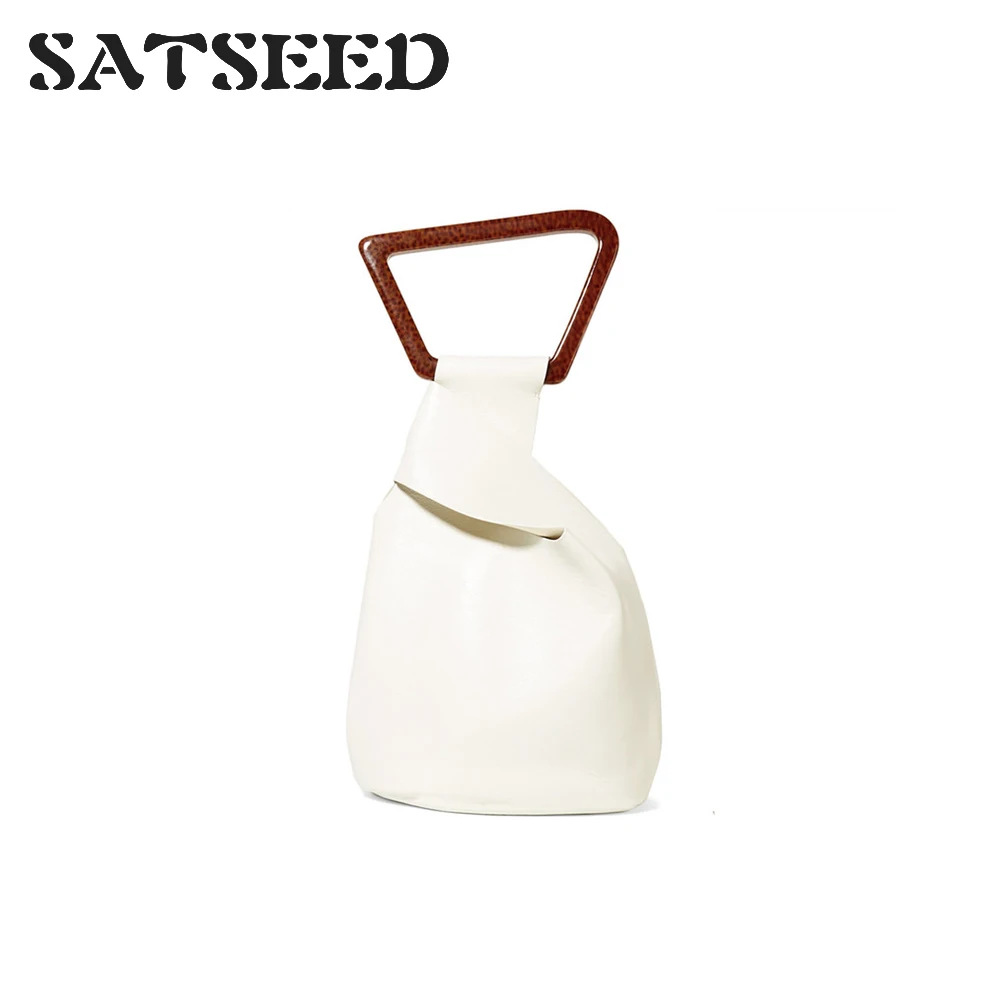 

Bag Female 2019 Summer New Metal Portable Solid Color OL Commuter Wild Small Handbag