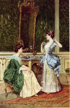 

free shipping classical court figure peeress dame life oil painting canvas printings on canvas wall art decoration picture