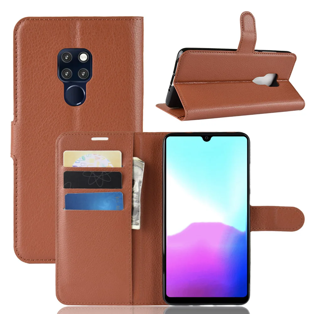 Mate 20 Case for Huawei Mate 20 Cases Wallet Card Stent Book Style Flip