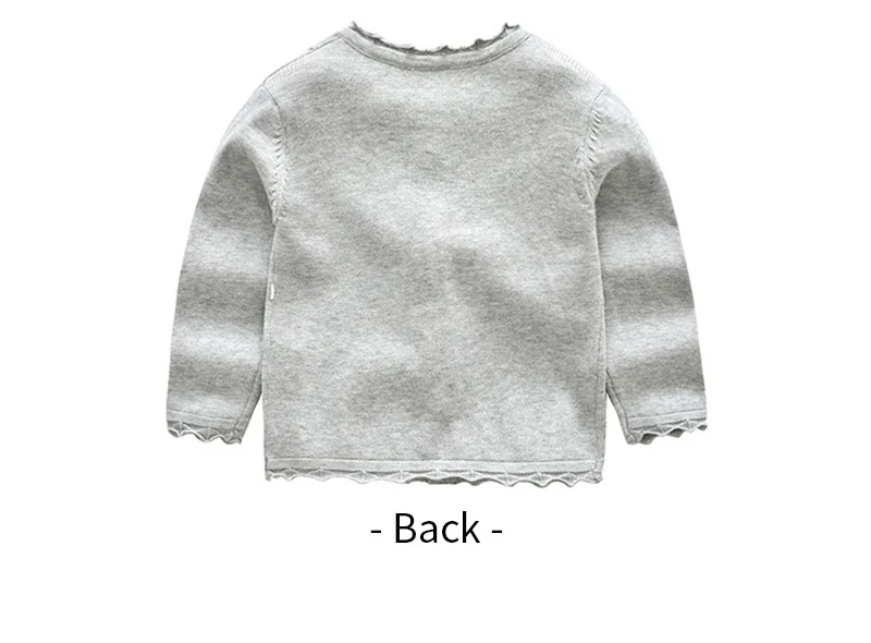 Sweet Flower Baby Sweater Ruffles Baby Girls Cardigan Long Sleeve Knitted Kids Sweater For Girl Spring Autumn Baby Girl Clothing (3)