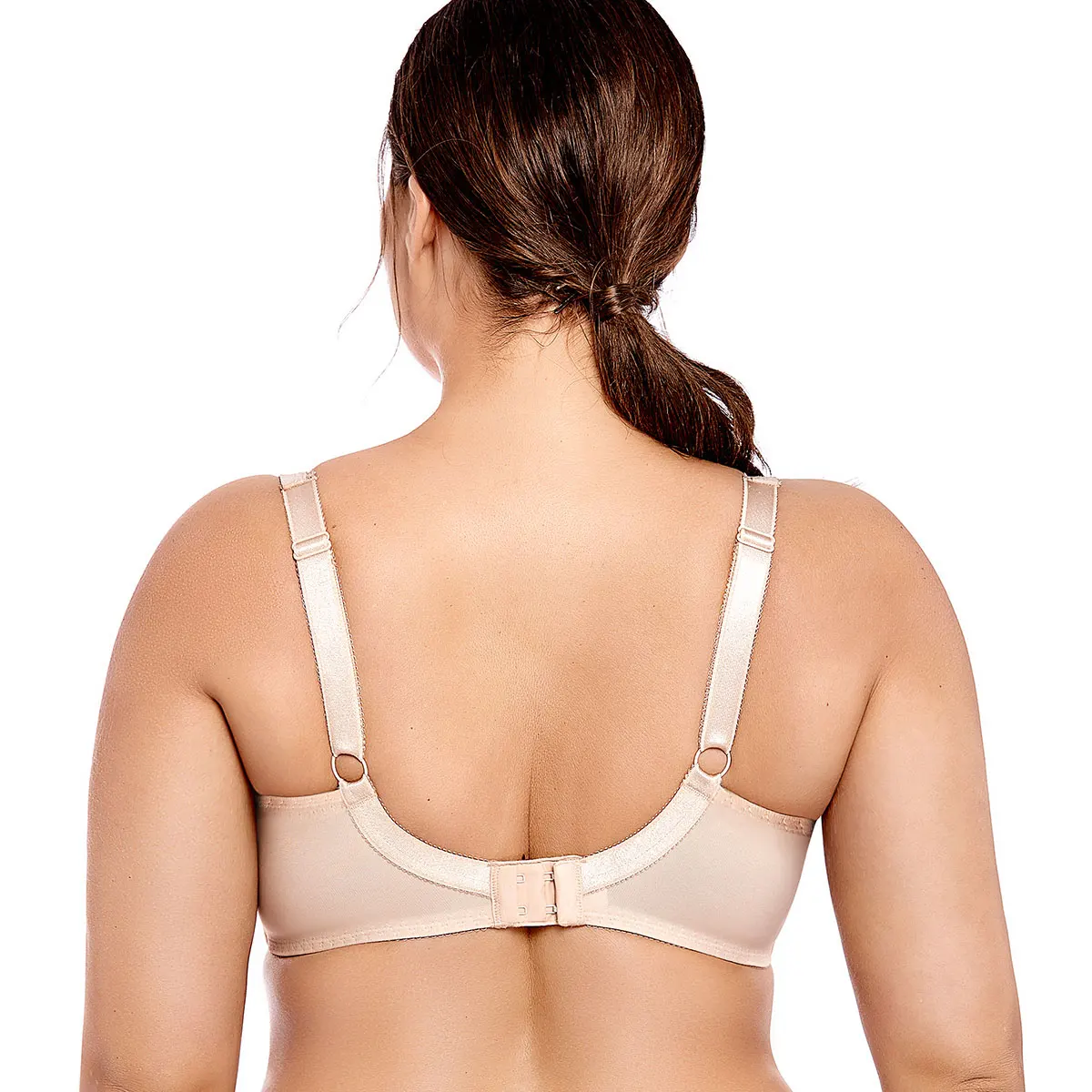 Women's Plus Size Non Padded Full Coverage Firm Support Control Underwired Bra