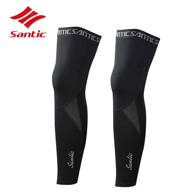 Велосипедные гетры Santic мужские зимние теплые флисовые велосипедные
