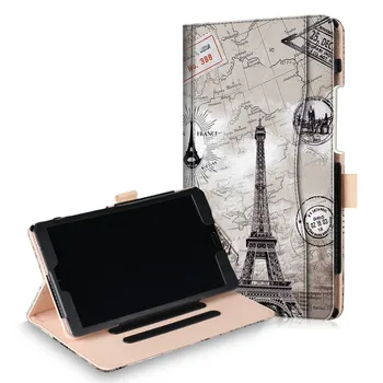 

Luxury Handheld Ultrathin Slim Flip Protector Leather Smart Case For Huawei M5 8.4 MediaPad SHT-W09 SHT-AL09 Tablet Stand Cover