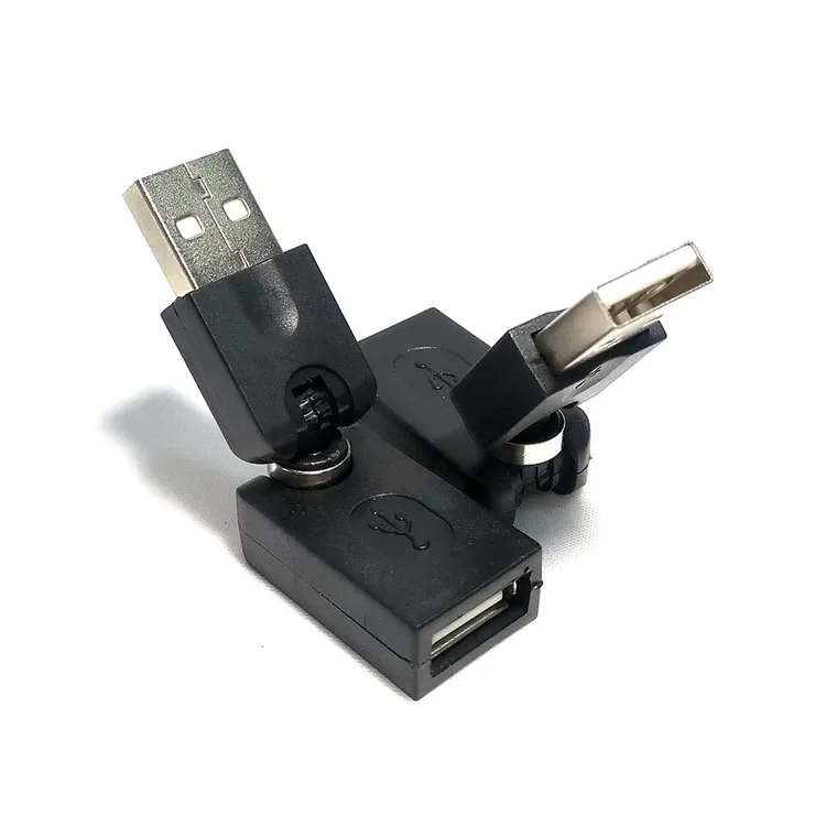 1 шт. USB мужчин и женщин 90 180 360 Поворотный адаптер HDTV-DVI твист удлинитель адаптер