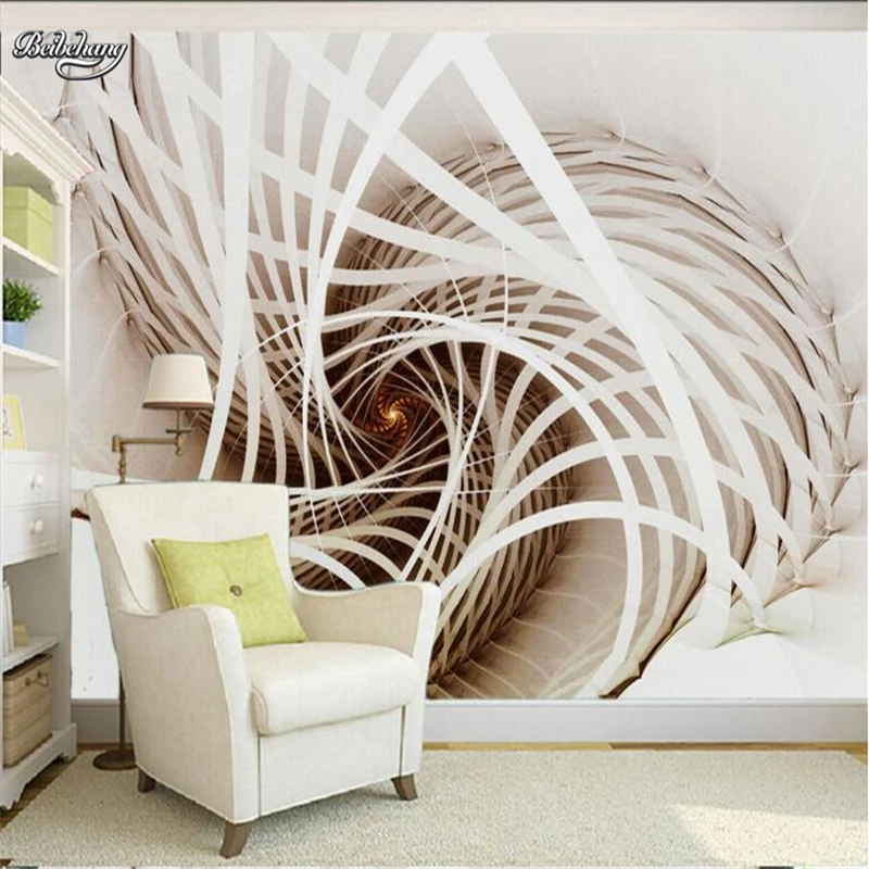 

beibehang White Abstract Oil Paintings TV Background Decorative Paintings Large Custom Frescoes Nonwovens Wallpapers mural