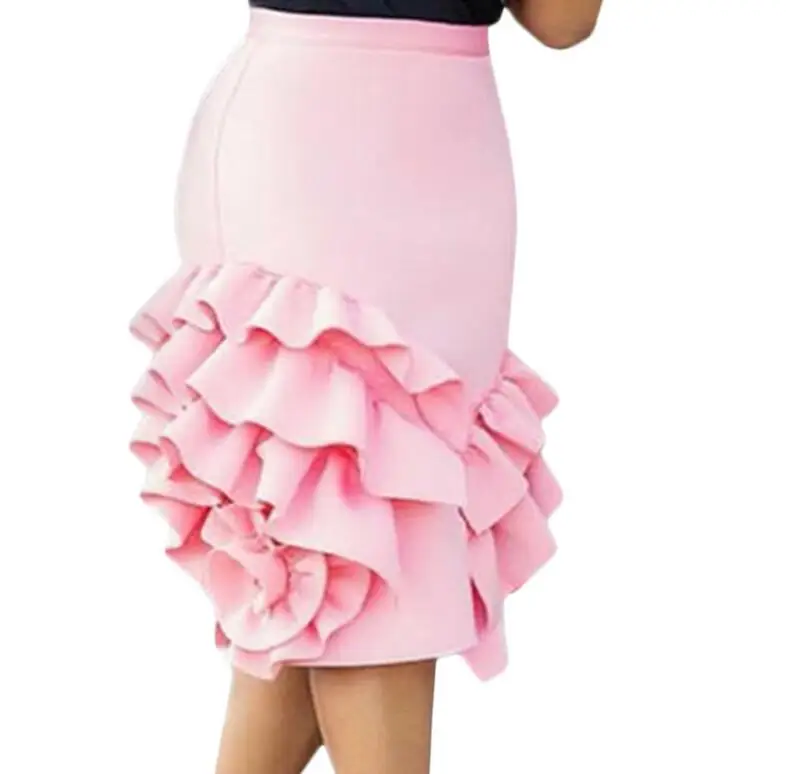 

Newest Summer Celebrity Party Women Skirt Pink Butterfly Sexy Night Out Club Pencil Skirt Wholesale Dropshipping EN-172