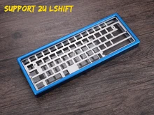 Xd60 xd64 gh60 60% анодированный алюминиевый корпус для DIY Механическая игровая клавиатура