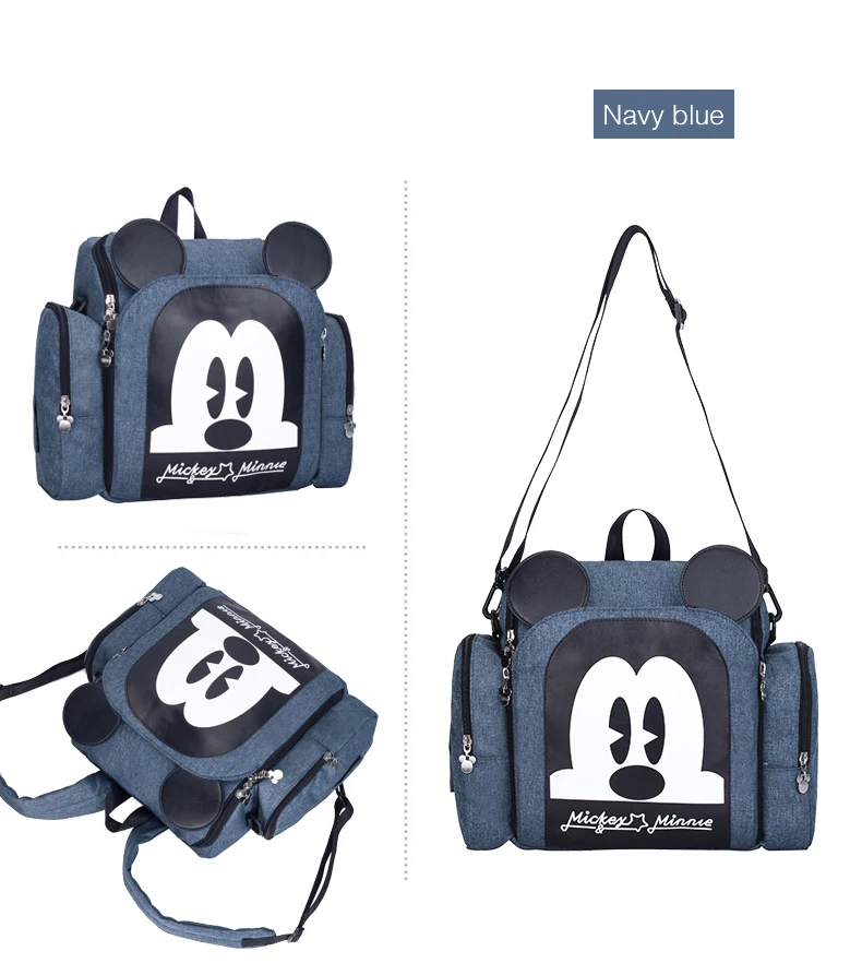 Disney Dining Chair Bag Multifunctional Diaper Bag New Stlye Waterproof Mother Handbag Nappy Backpack Travel Mummy Bags