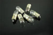 Screw Socket Bulb Pilot Light A Bulb Indicator Light 6.3V 12V 24V 220V 20PCS Amplifier Parts DIY Audio Free Shipping