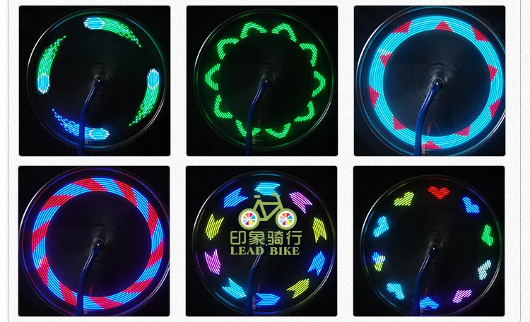 BK-98 Bicycle Wheel led decorative lights cycling accessories Mountain Bike Light Decorative | Спорт и развлечения