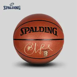 Оригинальный SPALDING NBA Star Крис Пол Подпись № 7 ПУ баскетбол 74-642Y