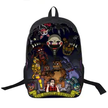 Cinq Nuits À Freddy Sac À Dos Garçons Filles École Sacs À Dos Cinq Nuit À Freddys Sac Enfants Sacs D’école de Bande Dessinée FNAF Sac À Dos