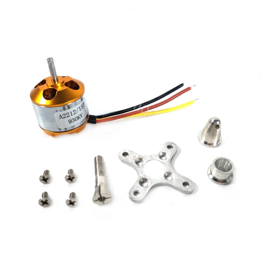 

1 stuk A2212 930KV 1000KV 1400KV 2200KV 2450KV Borstelloze Motor voor RCQuad rotor Multicopter Vliegtuigen Drone motor
