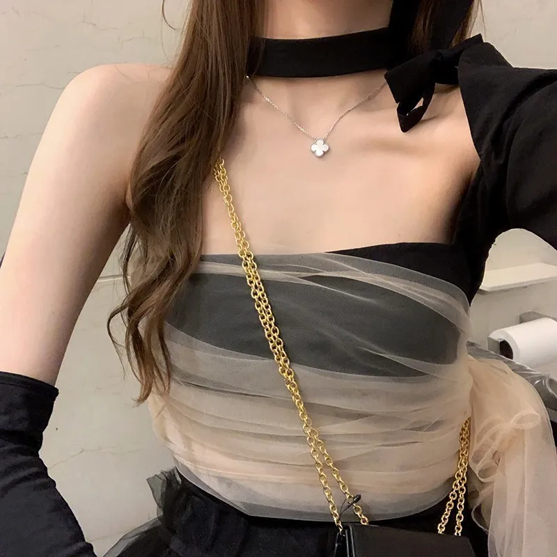 TWOTWINSTYLE Summer Mesh Patchwork Sexy T Shirt