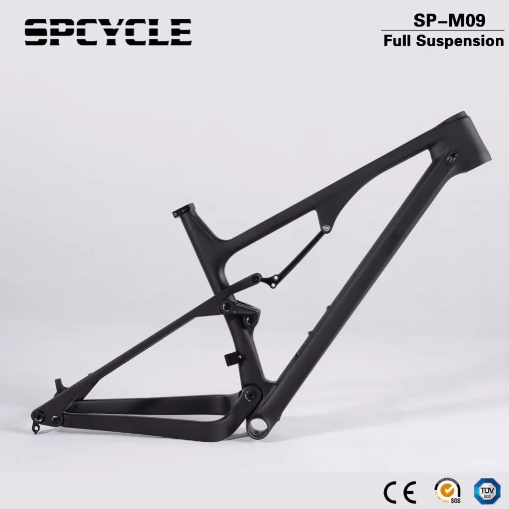 

New Full Suspension XC MTB Mountain Bicycle Carbon Frames,29er 27.5er 650B Boost XC MTB Carbon Bike Frames Thru Axle 148*12mm