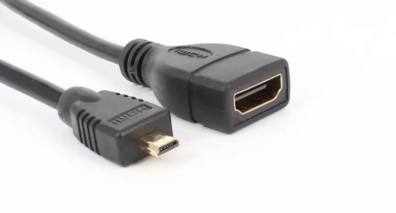 Micro HDMI Male to HDMI Female type A адаптер конвертер для PC tv Phone