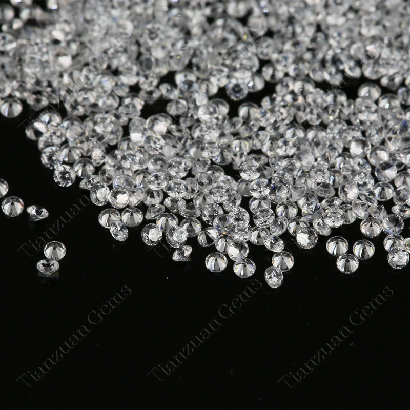 

AAA 3.25-7mm Round Brilliant Cut 8 hearts and 8arrows White color Synthetic Cubic Zirconia Loose CZ Stone