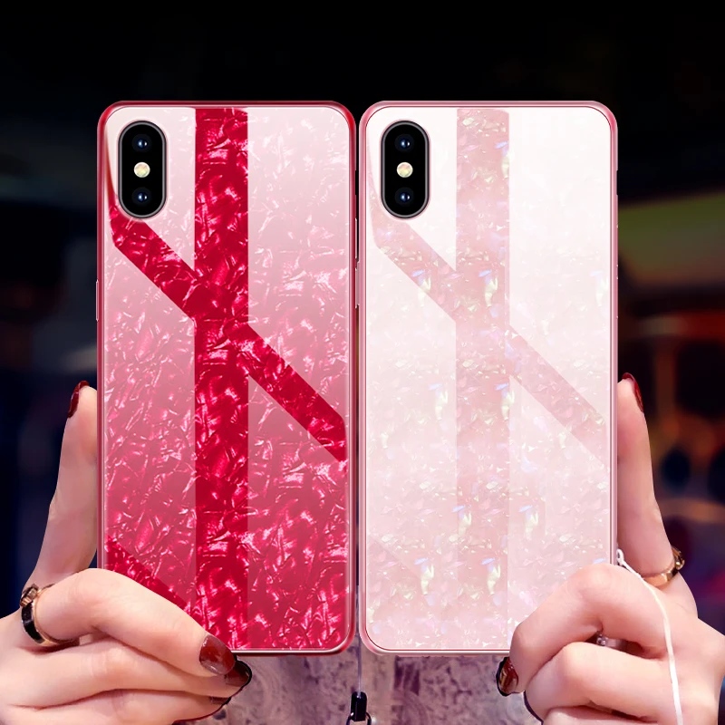 Suntaiho Phone Cases for iPhone X 10 Tempered Glass Case Marbel Back Cover for iPhone 8 7 6 Plus Case Anti-knock Fitted Case Suntaiho Phone Cases for iPhone X 10 Tempered Glass Case Marbel Back Cover for iPhone 8 7 6 Plus Case Anti-knock Fitted Case
