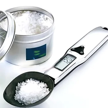 

Kitchen Measuring Spoon 500g/0.1g Electronic LCD Digital Spoon Weight Volumn Food Scale Gram Kitchen& Lab Scale