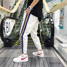 Мужские штаны, осенние модные шаровары, мужские хип-хоп повседневные штаны для бега, мужские спортивные штаны, разборчивые