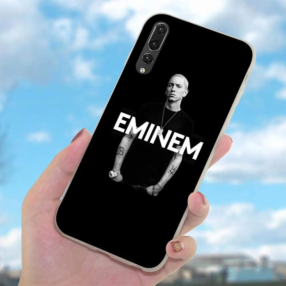 Мягкий ТПУ POP Eminem чехол для Huawei Honor 8C Чехлы Nova 3 3i 6A 8 7Cin Note 10 Y6 Y7 Prime Y9 9 Lite|Бамперы| |