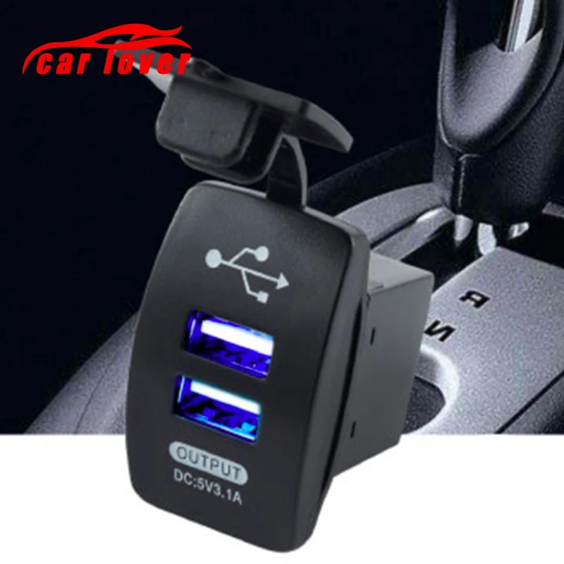 

Motorcycle USB Charger Mobile Phone Power Supply Charger Dual USB Cigarette Lighter Adapter Motorbike DC 12-24V Dual USB Charger