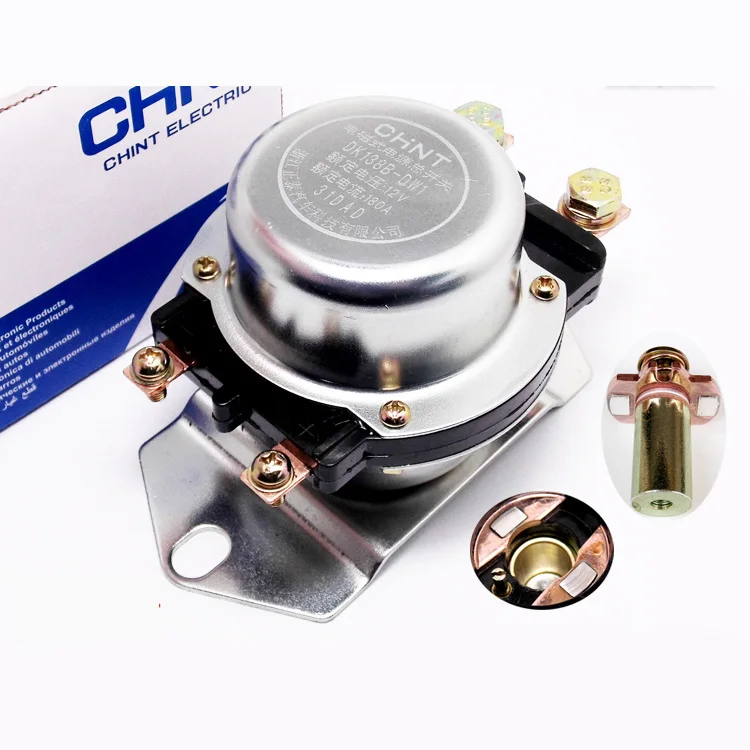 CHINT DK138B 12 V 238B 24 V 180A автомобиля 12 V 24 V 100A 180A Батарея электромагнитный Тип Питание защиты переключатель утечки - Цвет: DK138B 12V180A