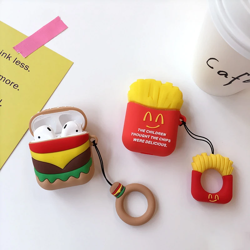 Earphone Cases For Apple Airpods Funny Cute Accessories Bag Cover For Airpods Earphone Case Protective with Finger Ring Strap Earphone Cases For Apple Airpods Funny Cute Accessories Bag Cover For Airpods Earphone Case Protective with Finger Ring Strap