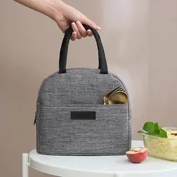 2019 Новый Хорошее качество катионная ткань непромокаемый мешок Для женщин Для мужчин переносная коробка для ланча сумка с внутренним